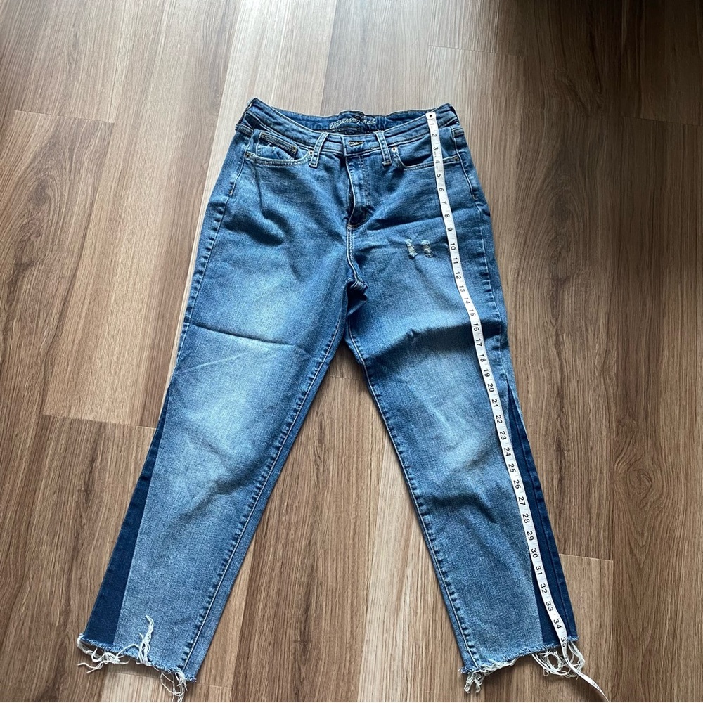 💙Color Block Jeans - Picture 11 of 12